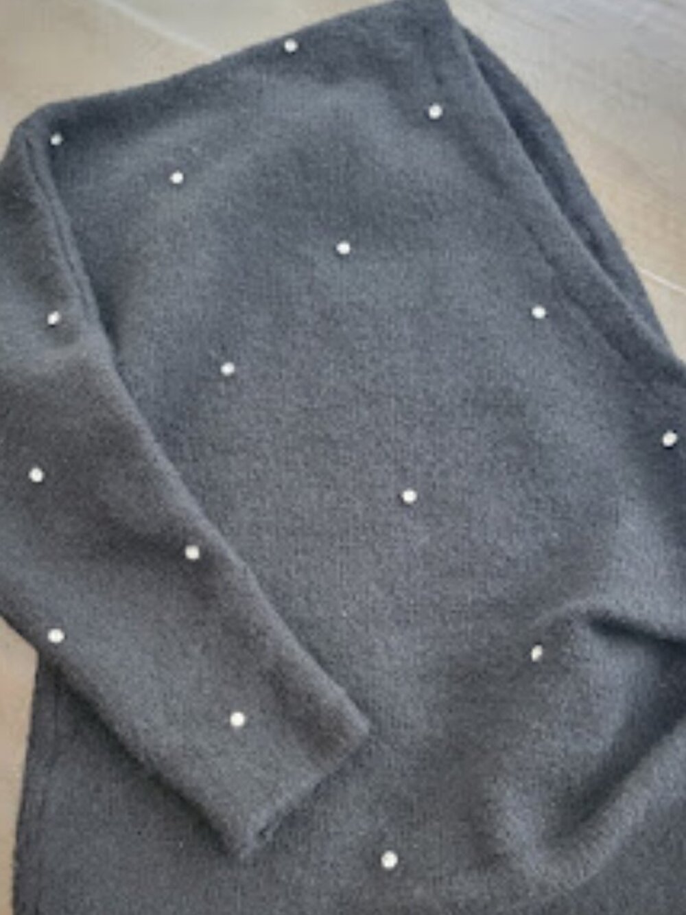 Women's Astr Sweater, Gray, Size Small